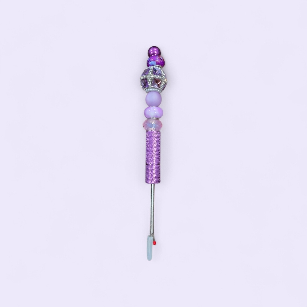 Purple Beaded Seam Ripper